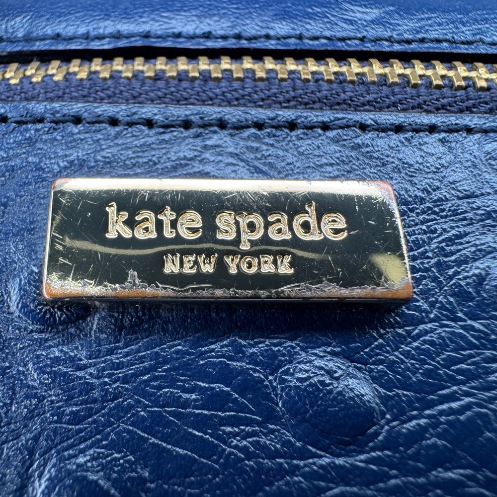Kate Spade Ostrich Embossed Compact Wallet - Picture 7 of 7